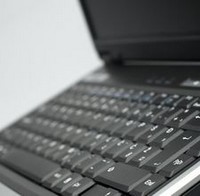 Klávesnice repasovaného notebooku